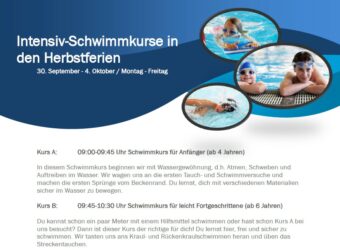 Intensiv-Schwimmkurse